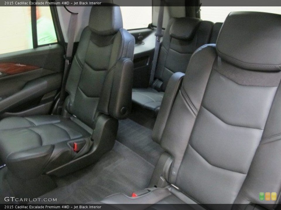 Jet Black Interior Rear Seat for the 2015 Cadillac Escalade Premium 4WD #94413392