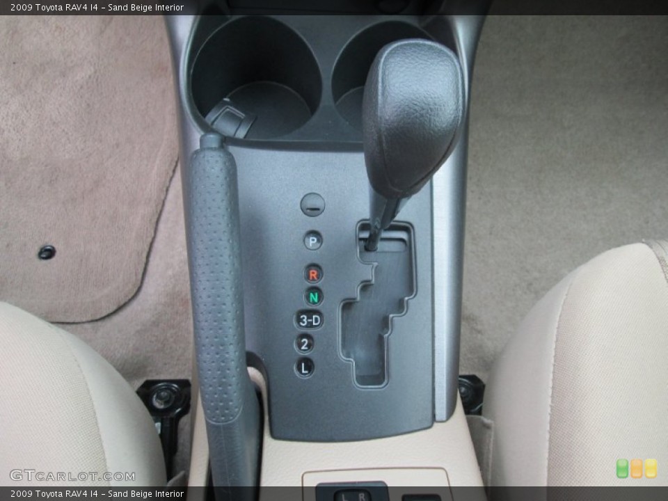 Sand Beige Interior Transmission for the 2009 Toyota RAV4 I4 #94417241