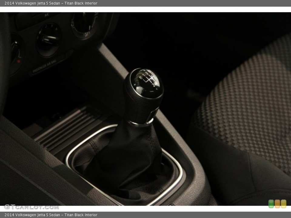 Titan Black Interior Transmission for the 2014 Volkswagen Jetta S Sedan #94420356