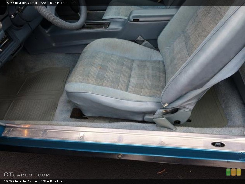 Blue 1979 Chevrolet Camaro Interiors