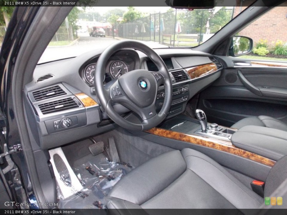 Black Interior Photo for the 2011 BMW X5 xDrive 35i #94436042