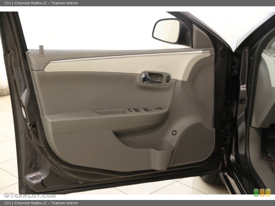 Titanium Interior Door Panel for the 2011 Chevrolet Malibu LS #94436885