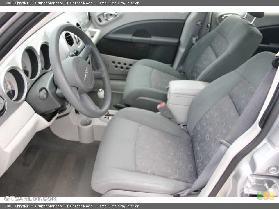Pastel Slate Gray Interior Front Seat for the 2006 Chrysler PT Cruiser  #94449737