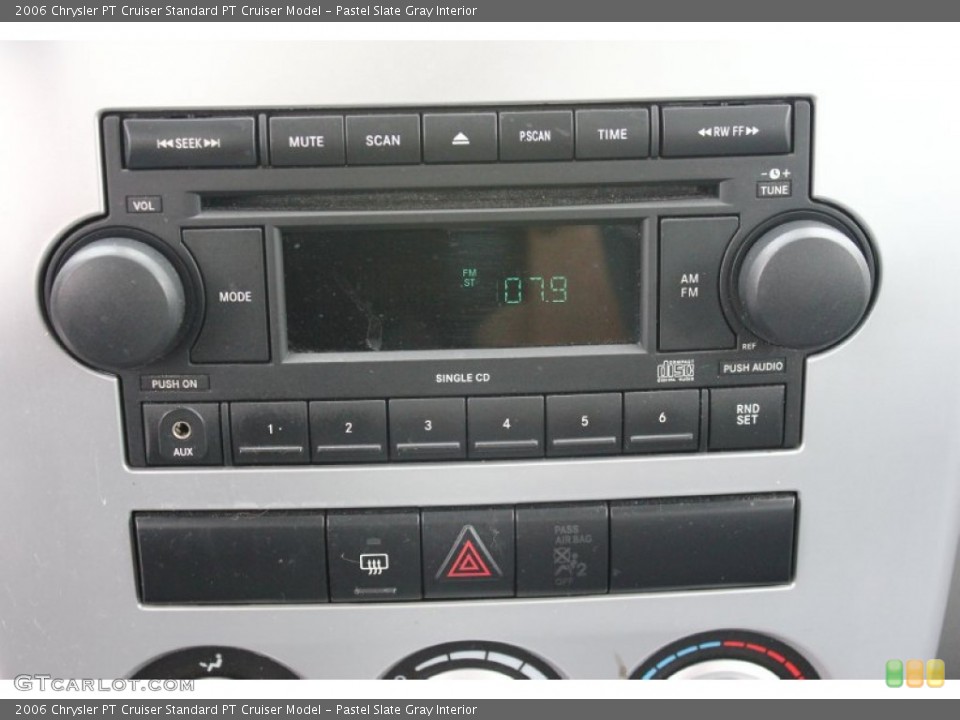 Pastel Slate Gray Interior Audio System for the 2006 Chrysler PT Cruiser  #94449806