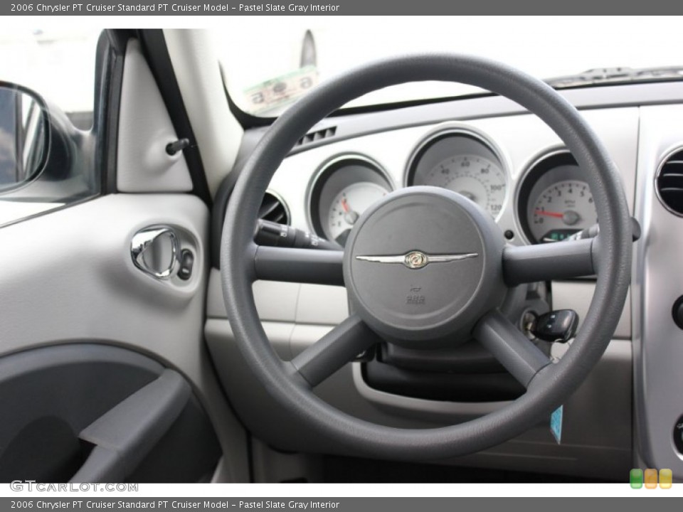 Pastel Slate Gray Interior Steering Wheel for the 2006 Chrysler PT Cruiser  #94449968