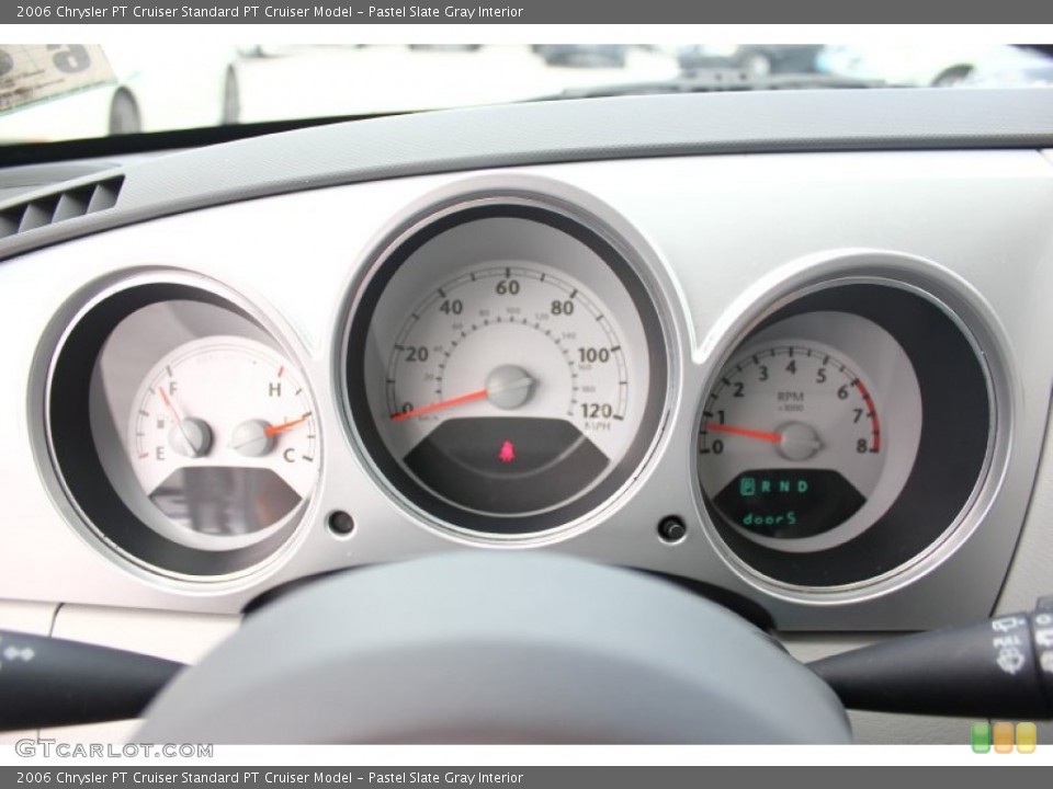 Pastel Slate Gray Interior Gauges for the 2006 Chrysler PT Cruiser  #94450208