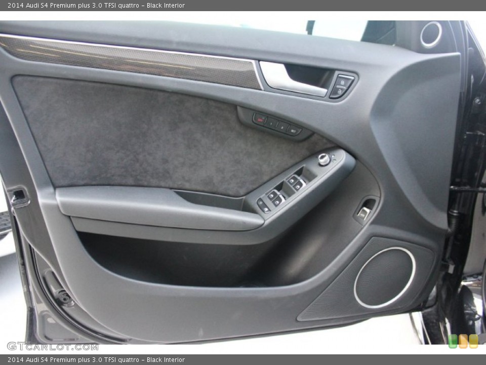 Black Interior Door Panel for the 2014 Audi S4 Premium plus 3.0 TFSI quattro #94452812