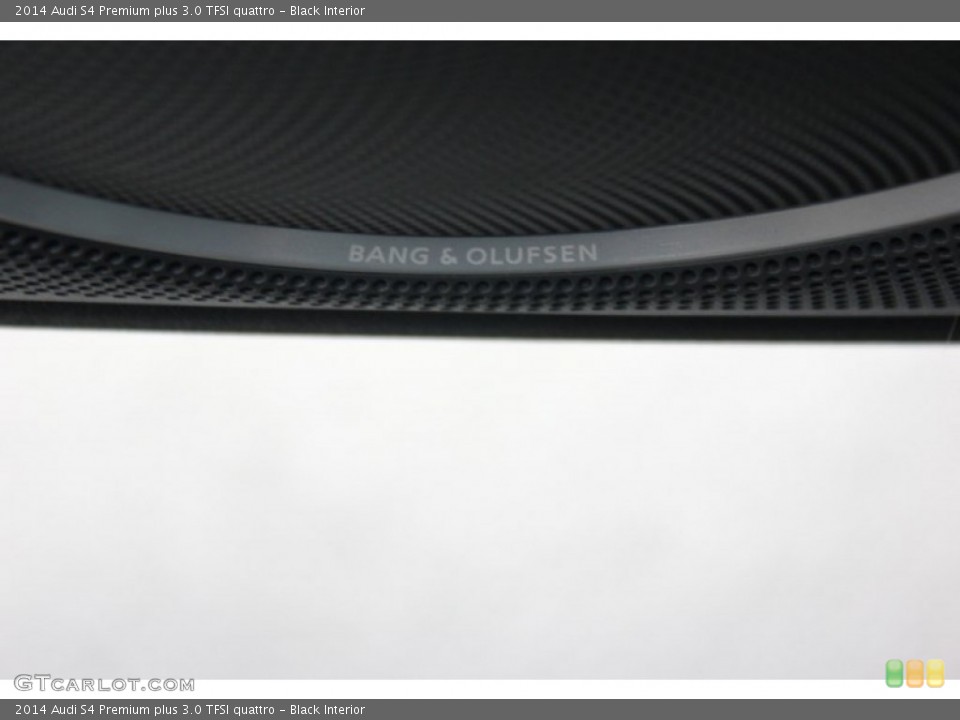 Black Interior Audio System for the 2014 Audi S4 Premium plus 3.0 TFSI quattro #94452890