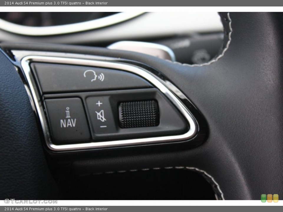 Black Interior Controls for the 2014 Audi S4 Premium plus 3.0 TFSI quattro #94453280