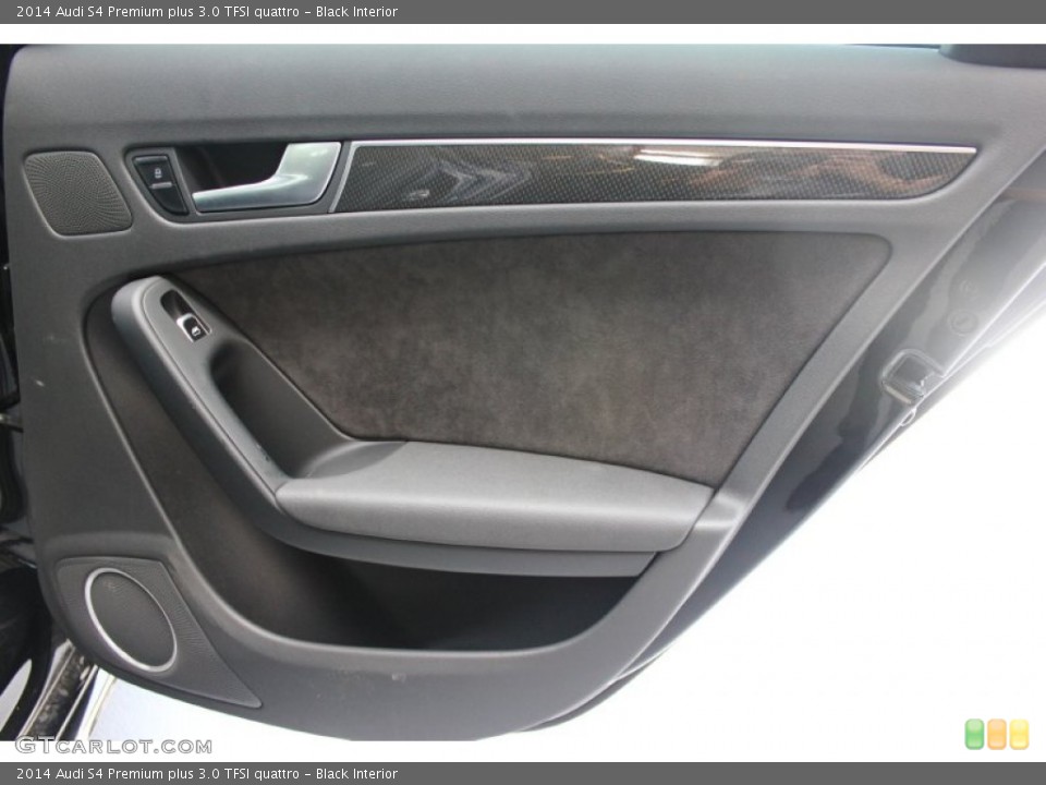 Black Interior Door Panel for the 2014 Audi S4 Premium plus 3.0 TFSI quattro #94453496