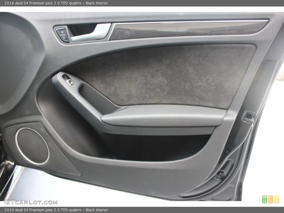 Black Interior Door Panel for the 2014 Audi S4 Premium plus 3.0 TFSI quattro #94453568