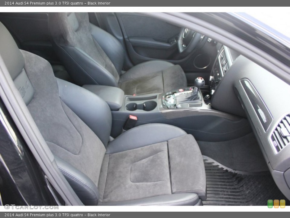 Black Interior Front Seat for the 2014 Audi S4 Premium plus 3.0 TFSI quattro #94453637