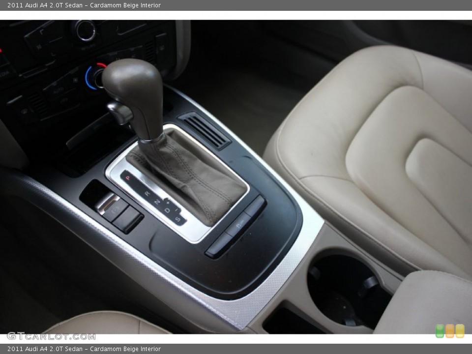 Cardamom Beige Interior Transmission for the 2011 Audi A4 2.0T Sedan #94454109