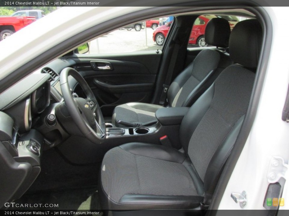 Jet Black/Titanium Interior Photo for the 2014 Chevrolet Malibu LT #94454339