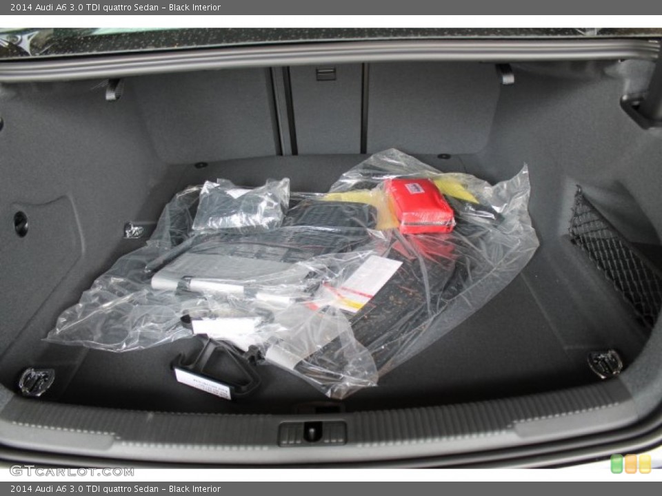 Black Interior Trunk for the 2014 Audi A6 3.0 TDI quattro Sedan #94454708