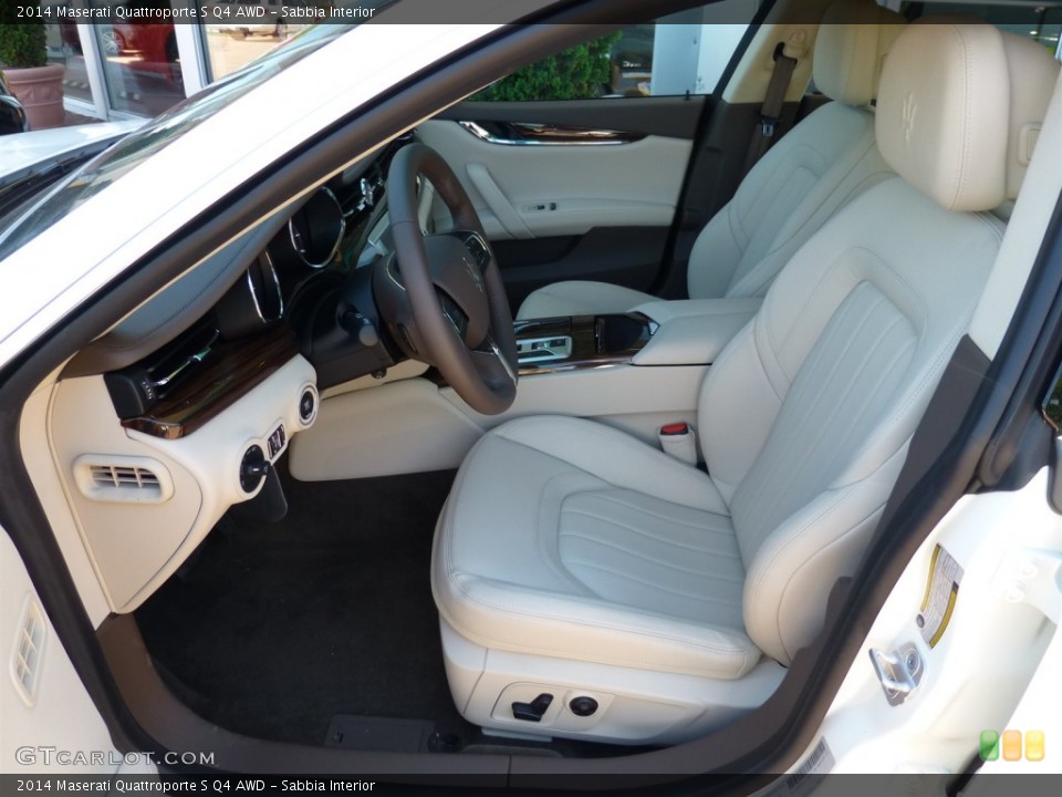 Sabbia Interior Front Seat for the 2014 Maserati Quattroporte S Q4 AWD #94458167