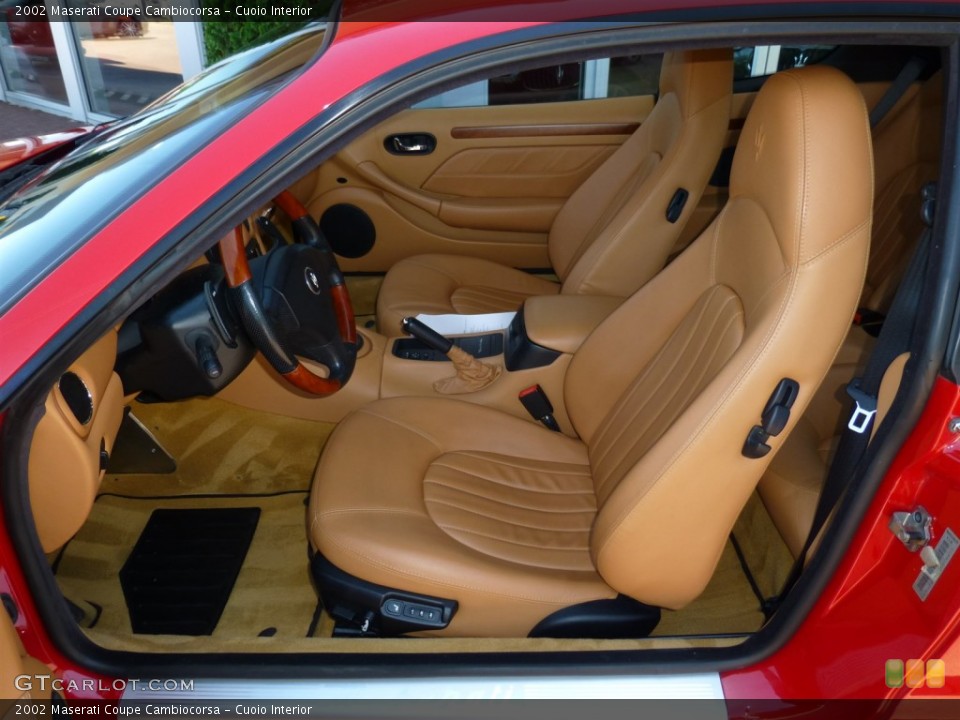 Cuoio Interior Front Seat for the 2002 Maserati Coupe Cambiocorsa #94458407
