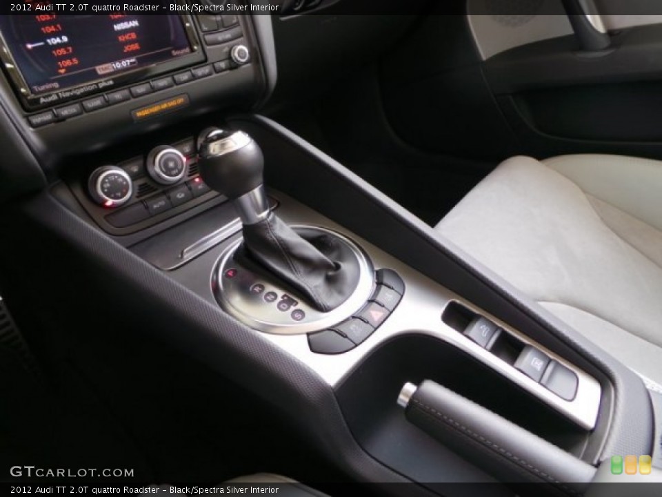 Black/Spectra Silver Interior Transmission for the 2012 Audi TT 2.0T quattro Roadster #94459301