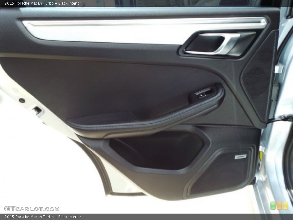 Black Interior Door Panel for the 2015 Porsche Macan Turbo #94459585