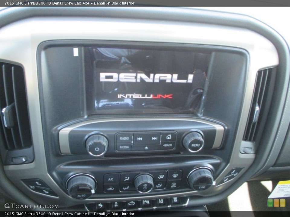Denali Jet Black Interior Controls for the 2015 GMC Sierra 3500HD Denali Crew Cab 4x4 #94459718