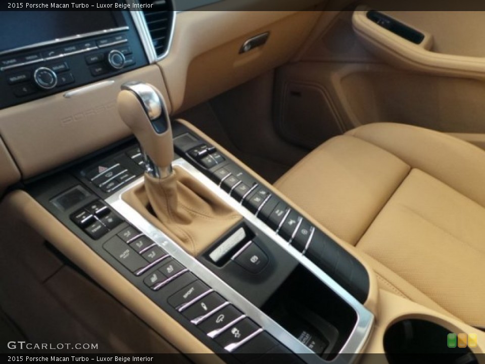 Luxor Beige Interior Transmission for the 2015 Porsche Macan Turbo #94459736