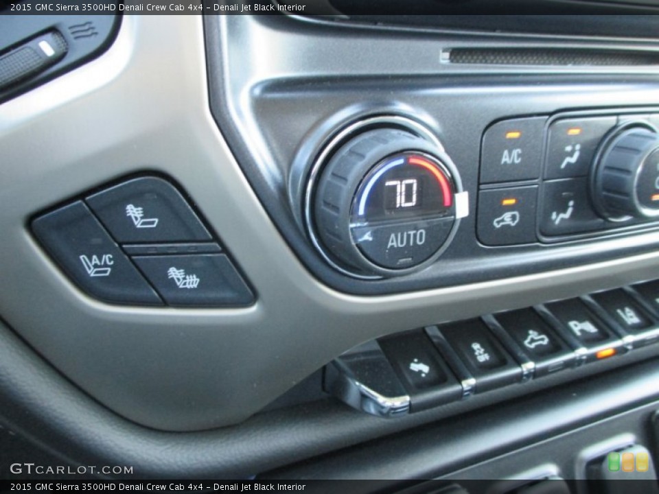 Denali Jet Black Interior Controls for the 2015 GMC Sierra 3500HD Denali Crew Cab 4x4 #94459766