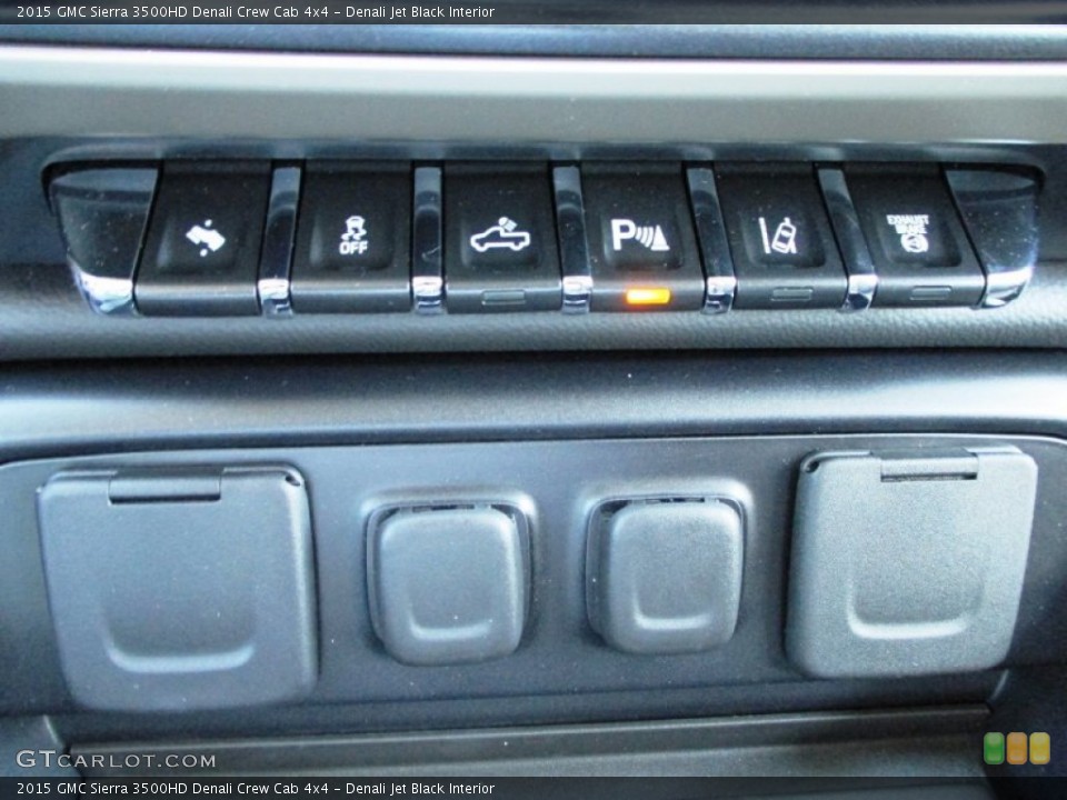 Denali Jet Black Interior Controls for the 2015 GMC Sierra 3500HD Denali Crew Cab 4x4 #94459784