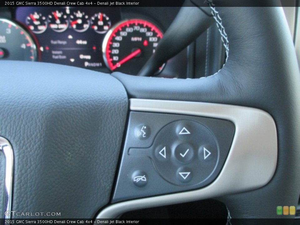 Denali Jet Black Interior Controls for the 2015 GMC Sierra 3500HD Denali Crew Cab 4x4 #94459811