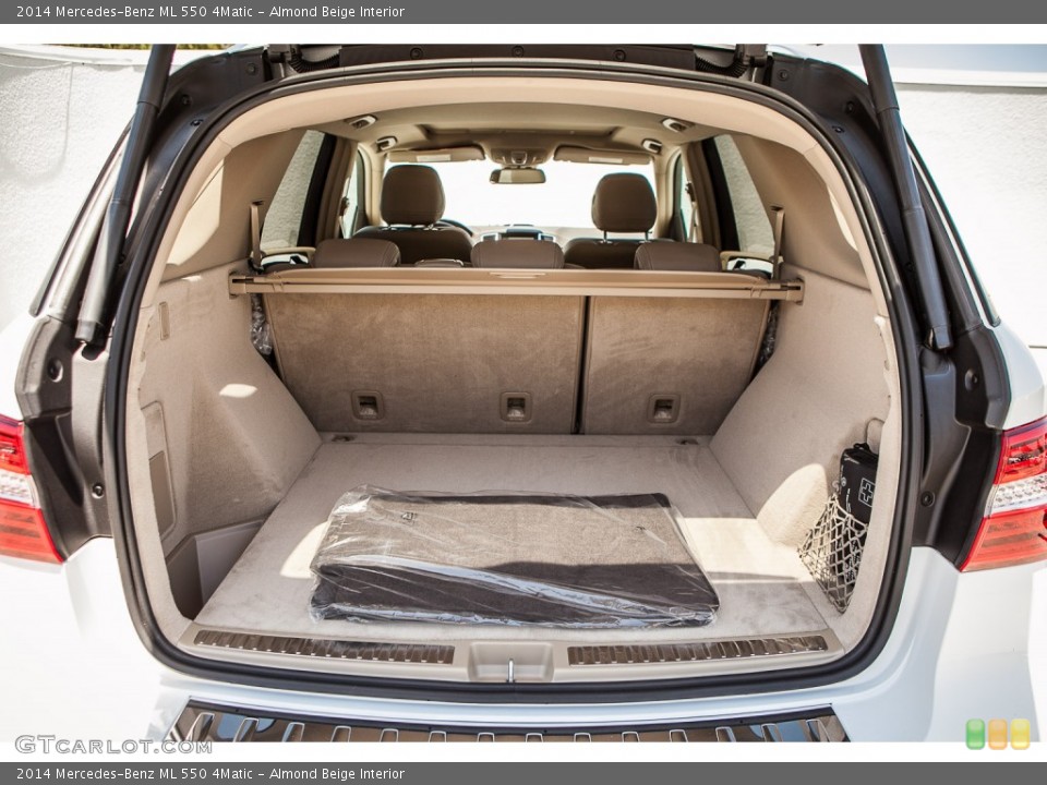 Almond Beige Interior Trunk for the 2014 Mercedes-Benz ML 550 4Matic #94464283