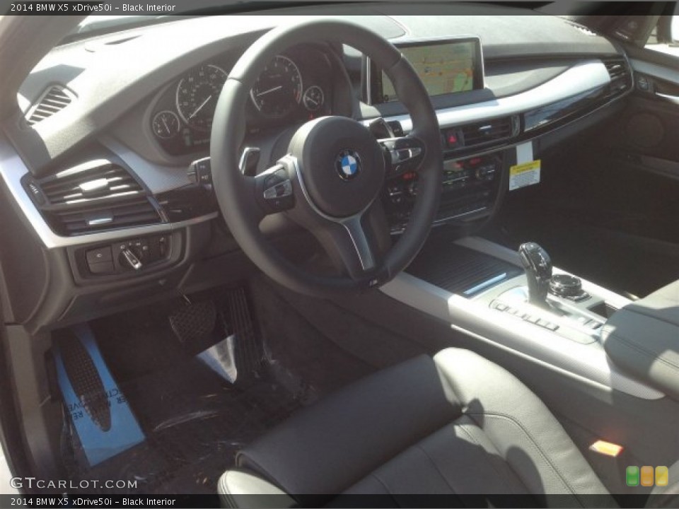 Black Interior Prime Interior for the 2014 BMW X5 xDrive50i #94468552