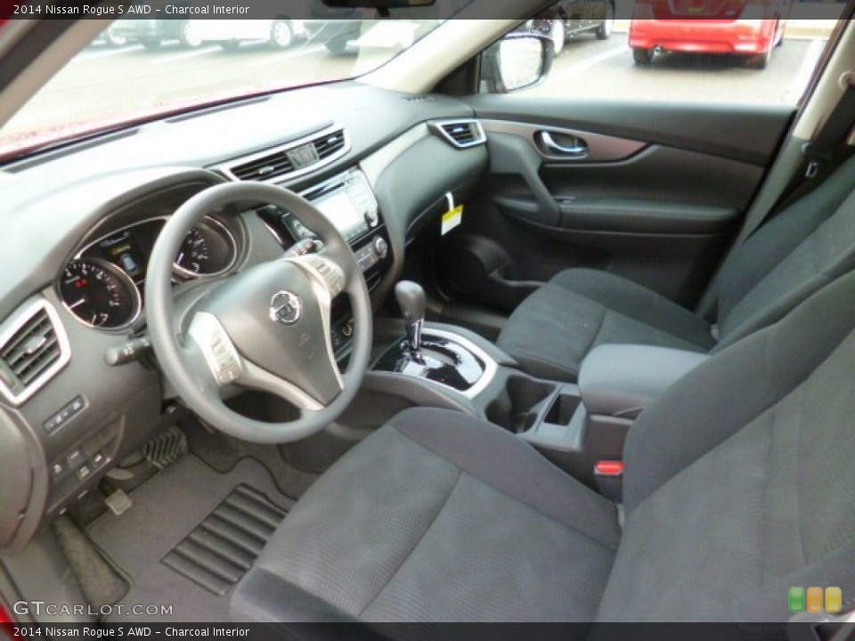 Charcoal Interior Photo for the 2014 Nissan Rogue S AWD #94472989