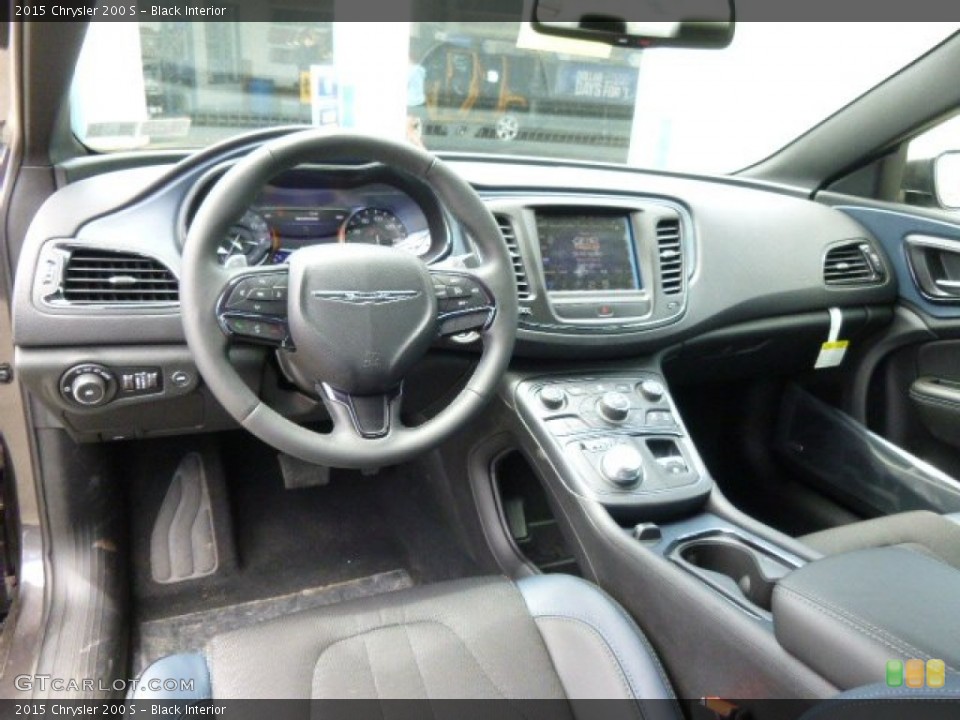 Black Interior Prime Interior for the 2015 Chrysler 200 S #94475080