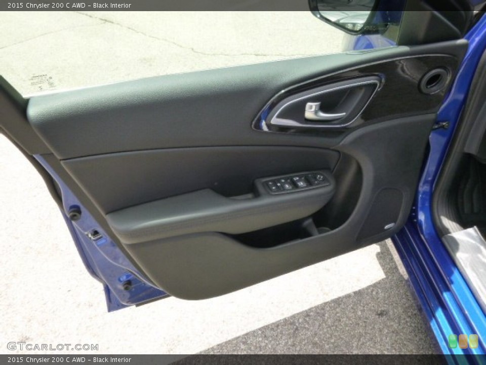 Black Interior Door Panel for the 2015 Chrysler 200 C AWD #94475533
