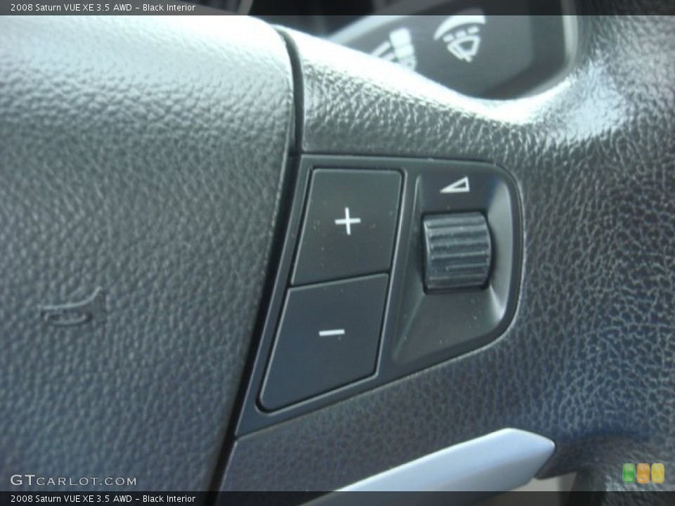 Black Interior Controls for the 2008 Saturn VUE XE 3.5 AWD #94478690