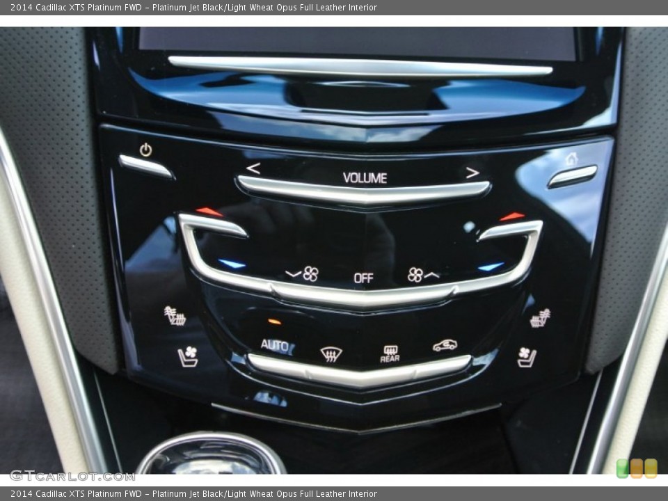 Platinum Jet Black/Light Wheat Opus Full Leather Interior Controls for the 2014 Cadillac XTS Platinum FWD #94482844