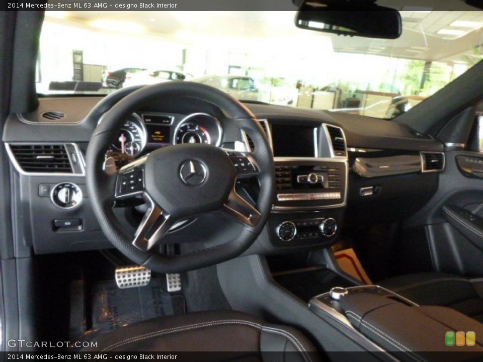 designo Black Interior Photo for the 2014 Mercedes-Benz ML 63 AMG #94483783