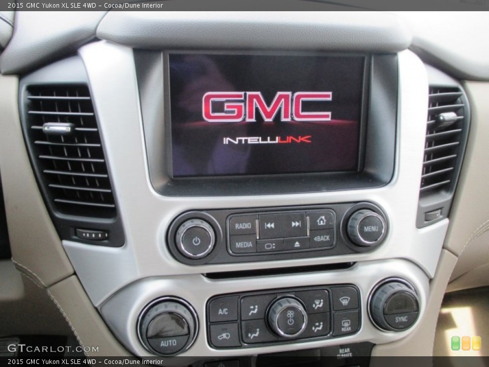 Cocoa/Dune Interior Controls for the 2015 GMC Yukon XL SLE 4WD #94491504