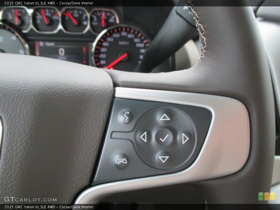 Cocoa/Dune Interior Controls for the 2015 GMC Yukon XL SLE 4WD #94491687