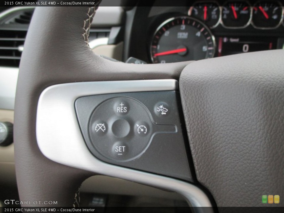 Cocoa/Dune Interior Controls for the 2015 GMC Yukon XL SLE 4WD #94491708
