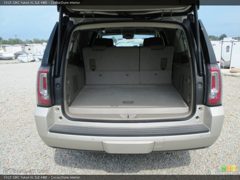 Cocoa/Dune Interior Trunk for the 2015 GMC Yukon XL SLE 4WD #94492023