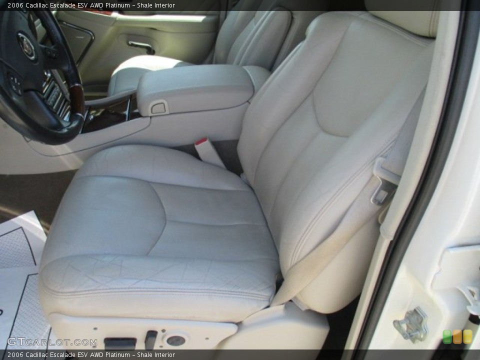 Shale Interior Front Seat for the 2006 Cadillac Escalade ESV AWD Platinum #94493964
