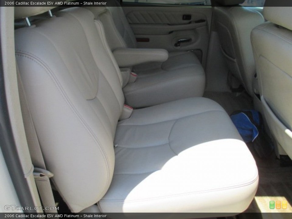 Shale Interior Rear Seat for the 2006 Cadillac Escalade ESV AWD Platinum #94494054