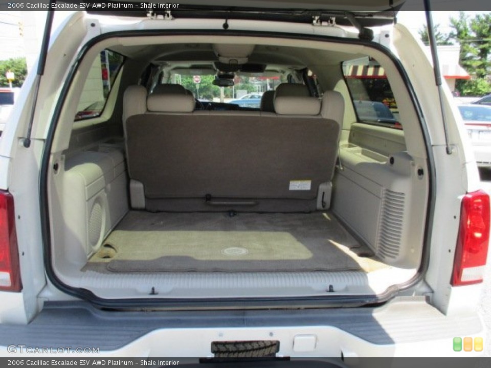 Shale Interior Trunk for the 2006 Cadillac Escalade ESV AWD Platinum #94494117
