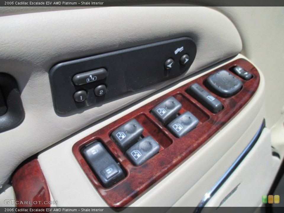 Shale Interior Controls for the 2006 Cadillac Escalade ESV AWD Platinum #94494270