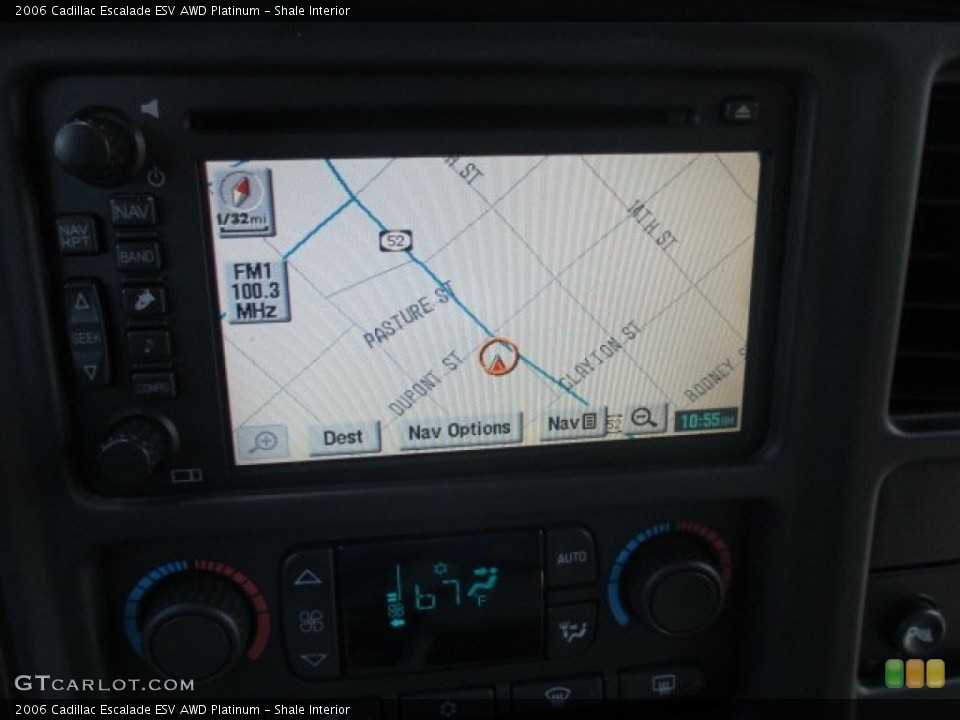 Shale Interior Navigation for the 2006 Cadillac Escalade ESV AWD Platinum #94494384