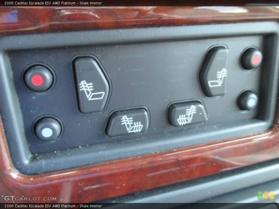 Shale Interior Controls for the 2006 Cadillac Escalade ESV AWD Platinum #94494405