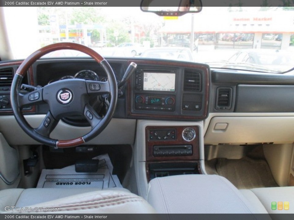 Shale Interior Dashboard for the 2006 Cadillac Escalade ESV AWD Platinum #94494705