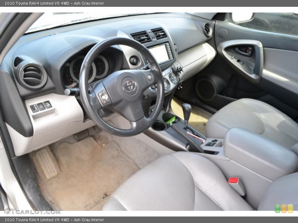 Ash Gray Interior Photo for the 2010 Toyota RAV4 Limited V6 4WD #94496373