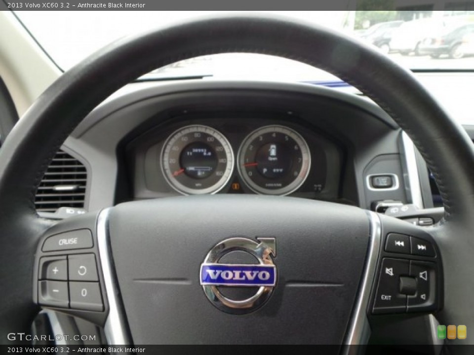 Anthracite Black Interior Steering Wheel for the 2013 Volvo XC60 3.2 #94497528