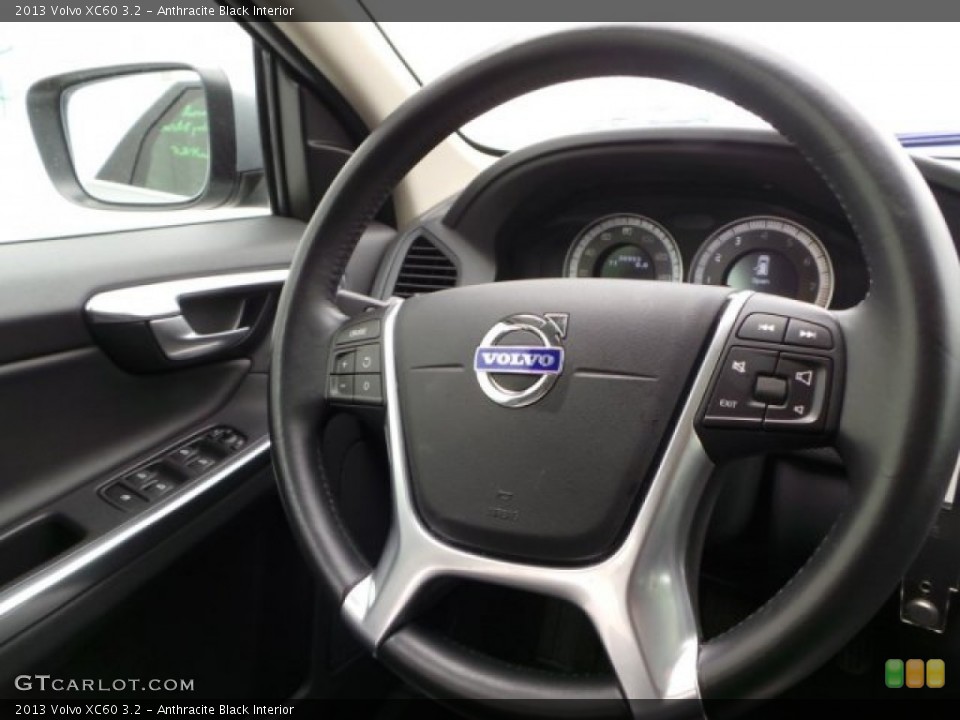 Anthracite Black Interior Steering Wheel for the 2013 Volvo XC60 3.2 #94497661
